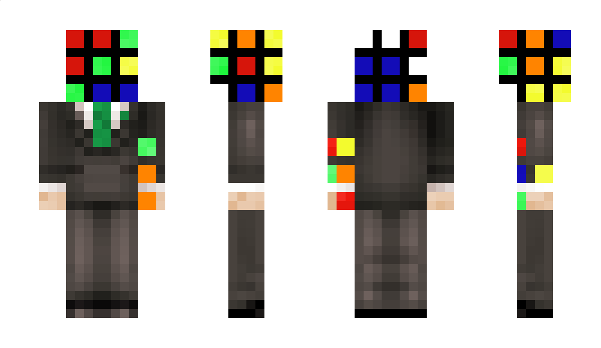 SpeedCuber Minecraft Skin