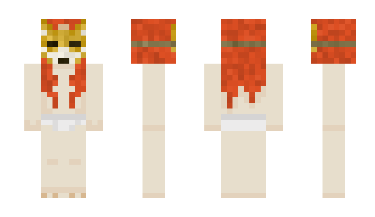 WitchFox Minecraft Skin