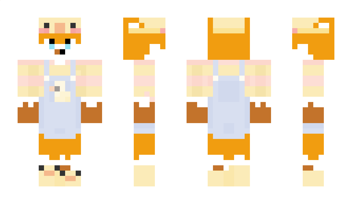 DaFoxxKit Minecraft Skin