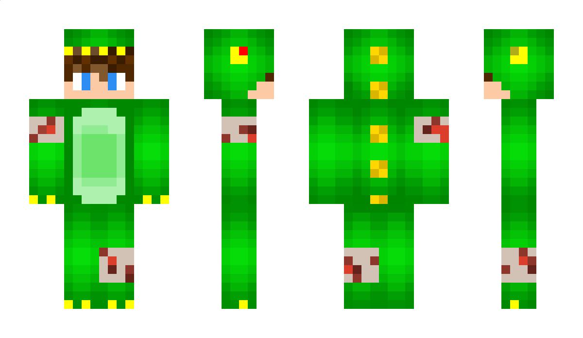 HauntedRaptorYT Minecraft Skin