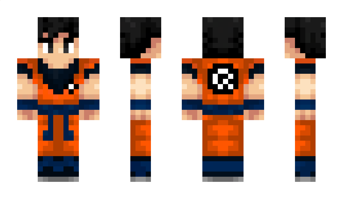 GamerGokuVA Minecraft Skin