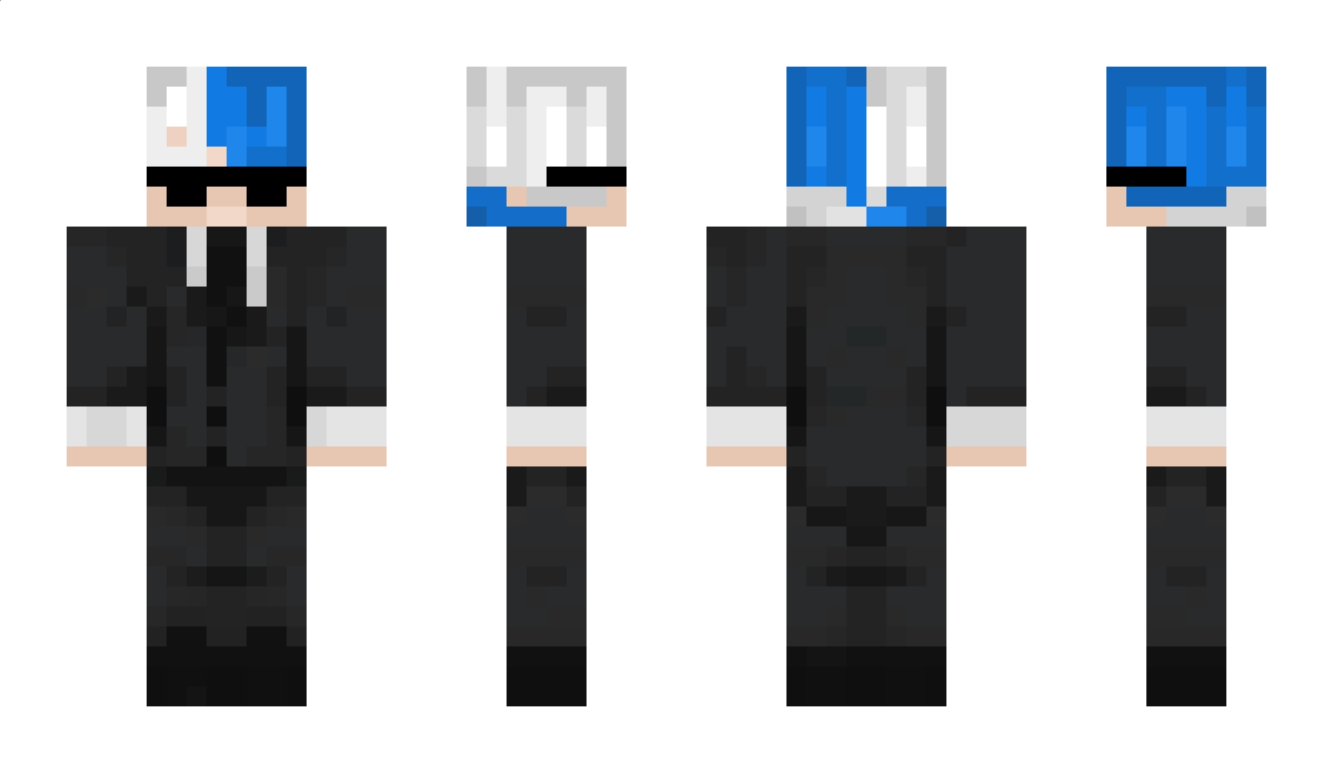 b1ued Minecraft Skin