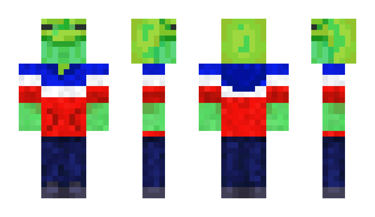 ConfusedFrogGod Minecraft Skin