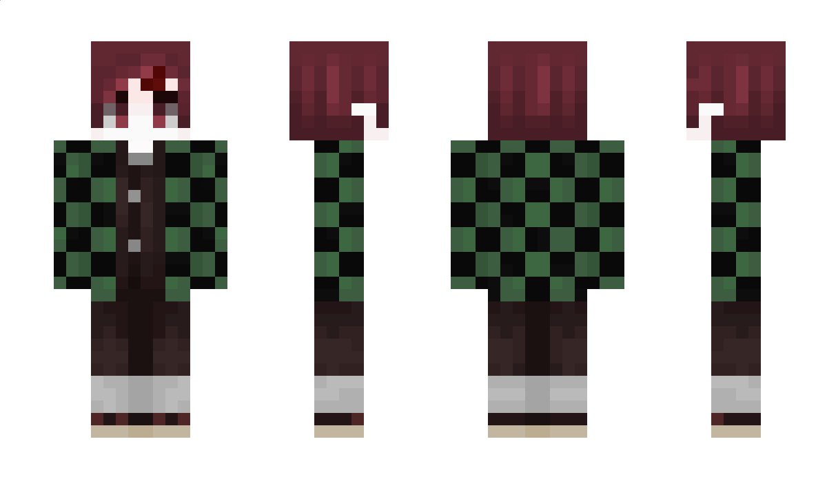 Tanjiro13 Minecraft Skin