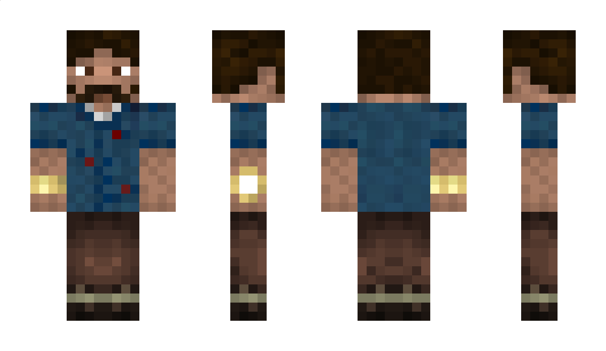 PlayBoyCarder Minecraft Skin