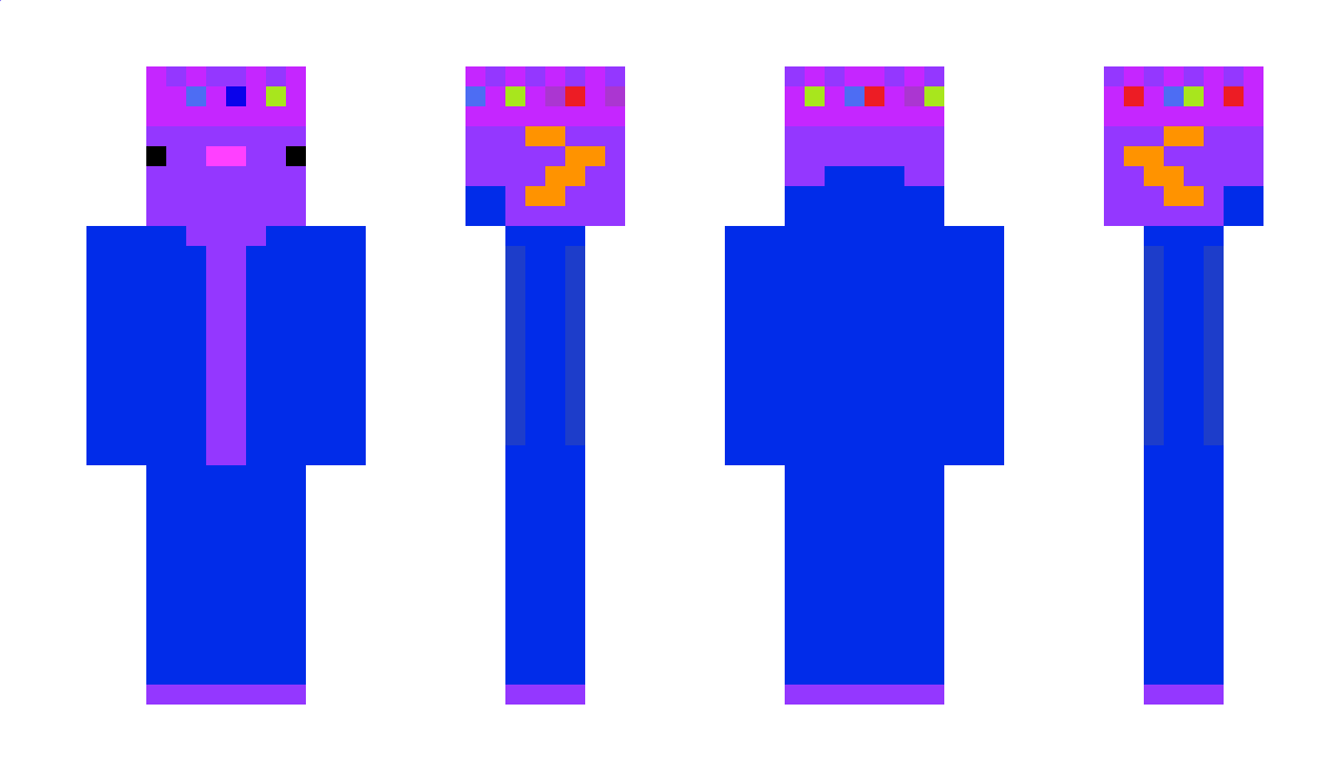 blueAx0 Minecraft Skin