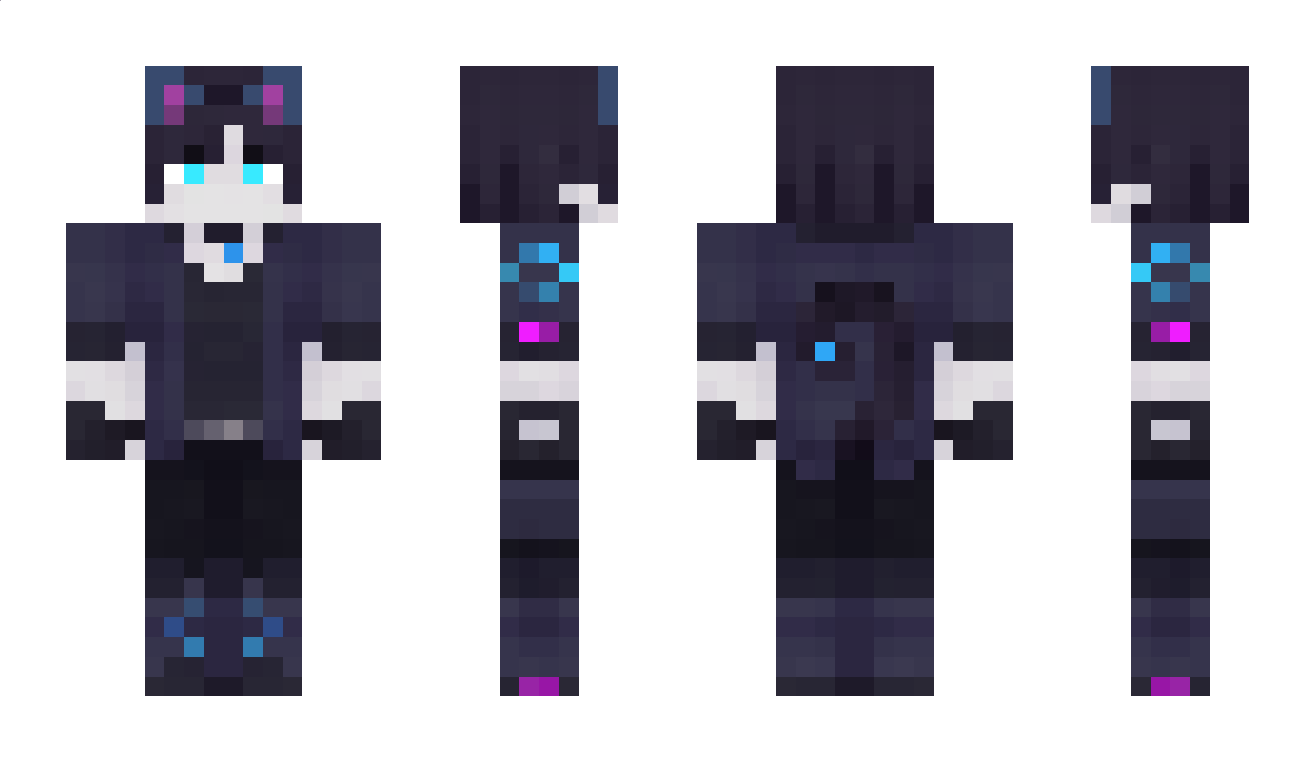 Purrgress Minecraft Skin