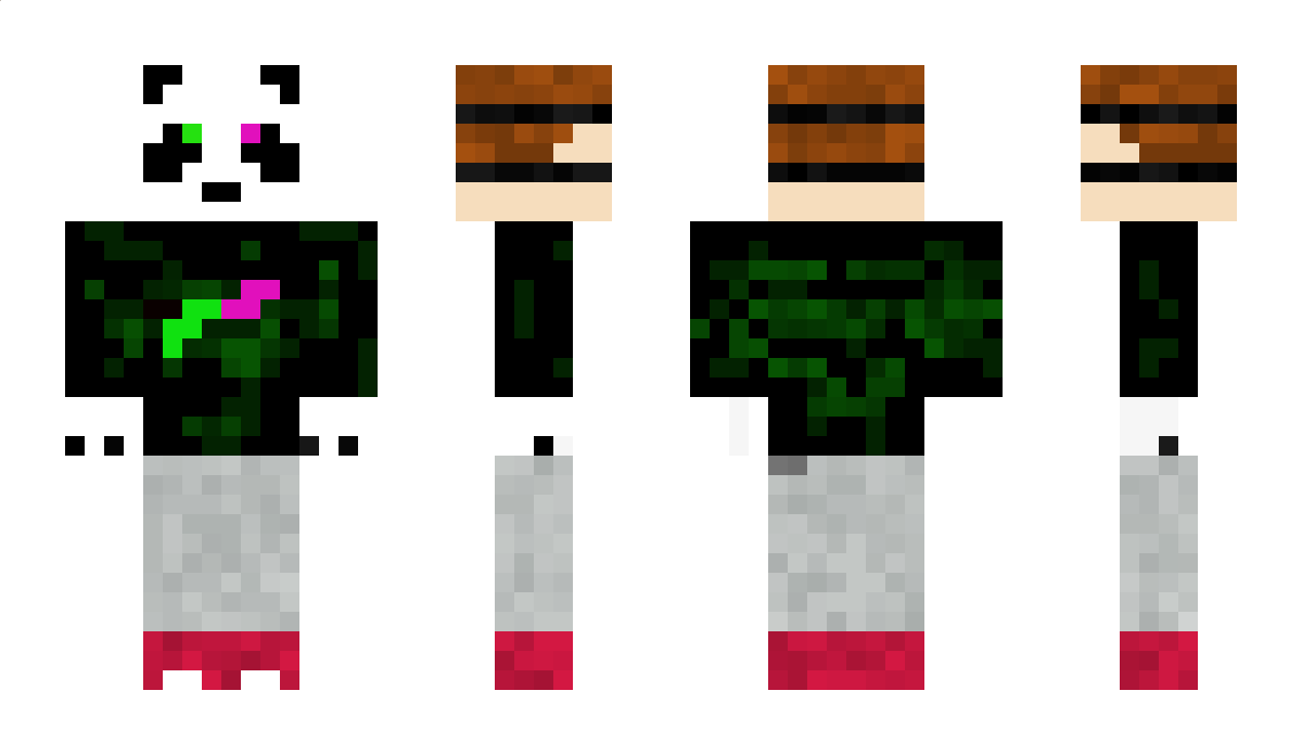 Pizpanda Minecraft Skin