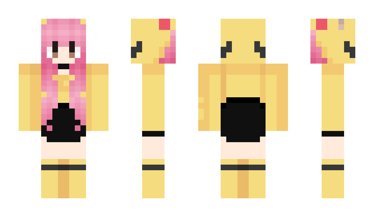 PinkQuinn Minecraft Skin