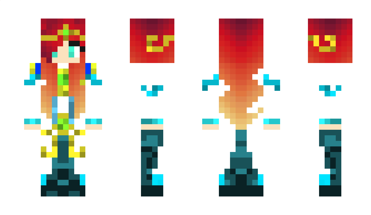 xXJustFireXx Minecraft Skin