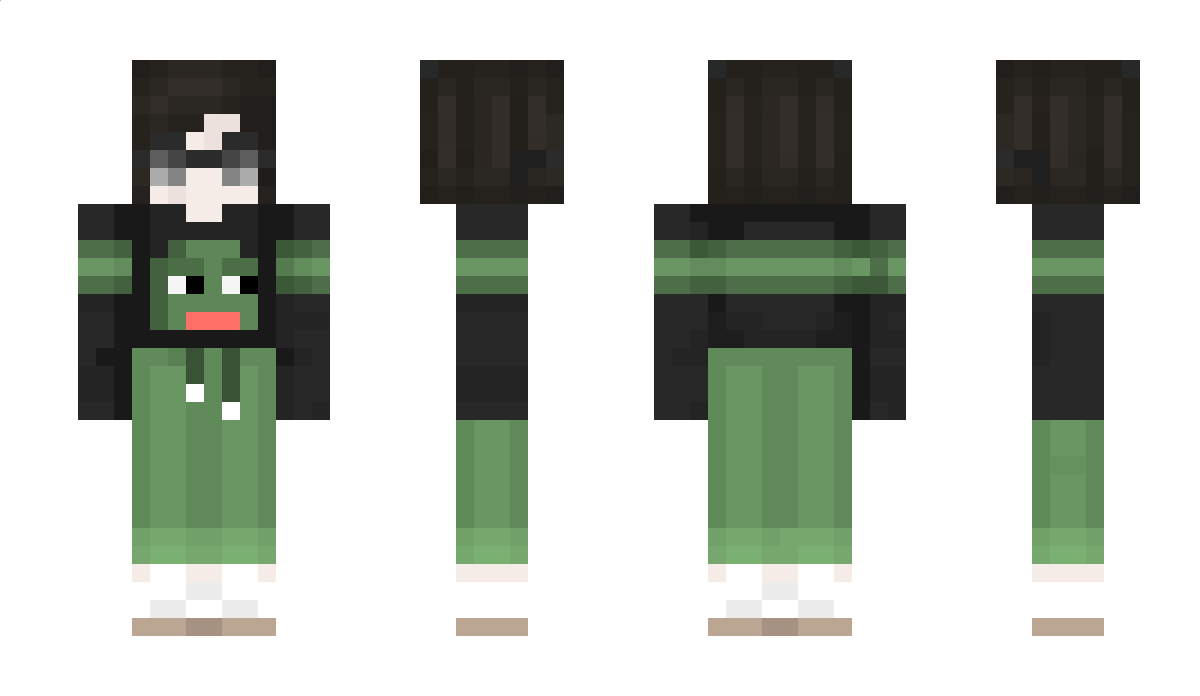 PepeTheFrog Minecraft Skin