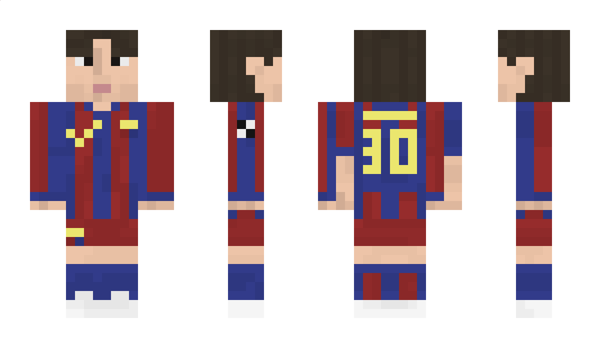 01messi Minecraft Skin