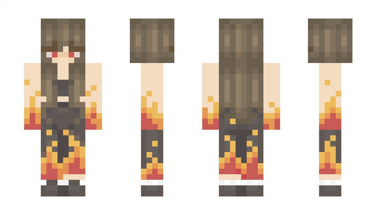 FireQueen Minecraft Skin