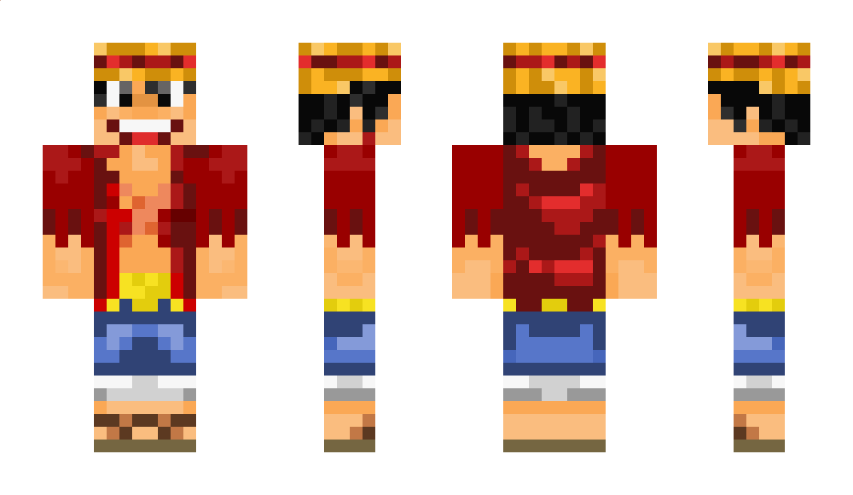 MugiwaraYa Minecraft Skin