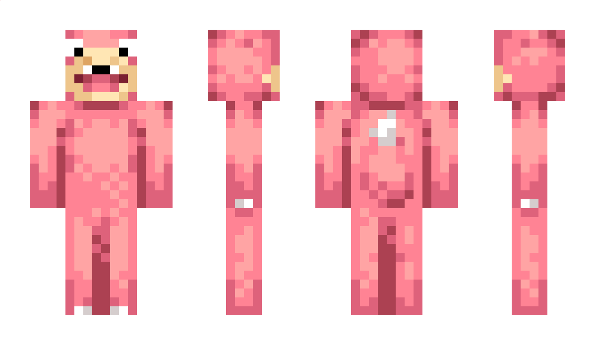 Slowpoke Minecraft Skin