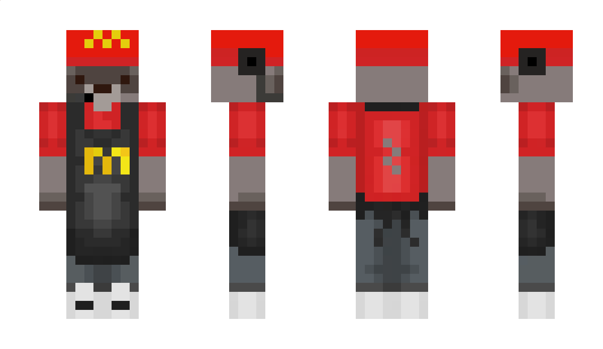 Rakunzit0 Minecraft Skin