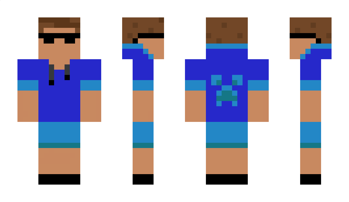 BlueCreephur Minecraft Skin