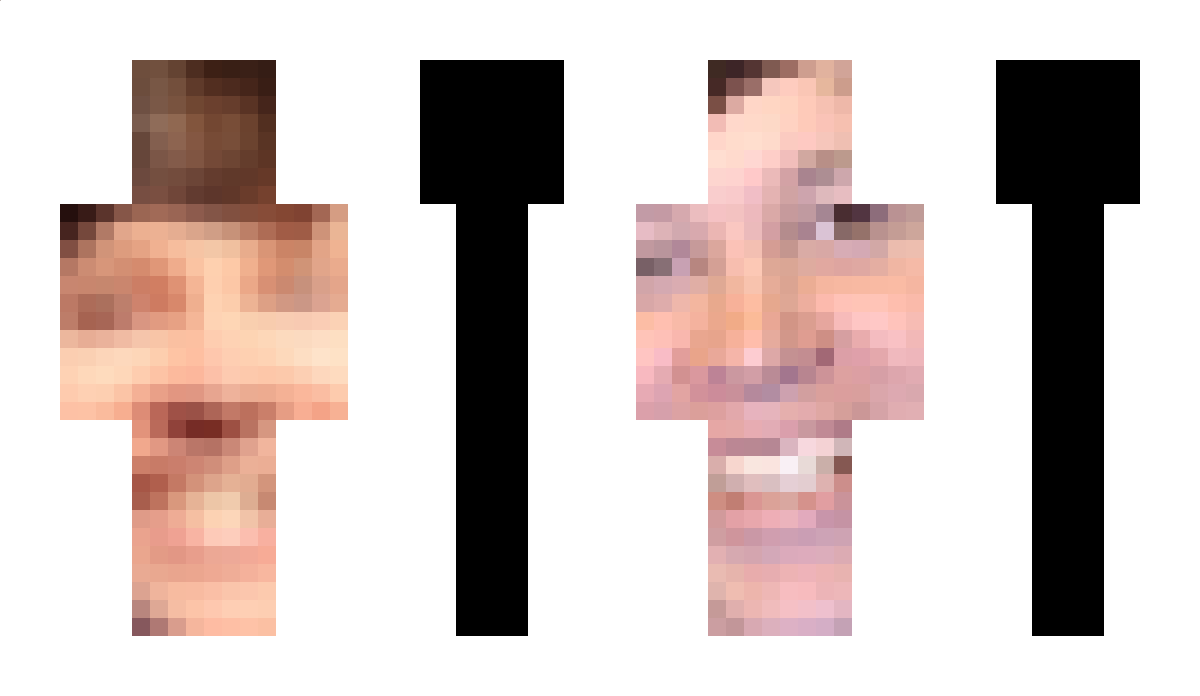 bitmapped Minecraft Skin