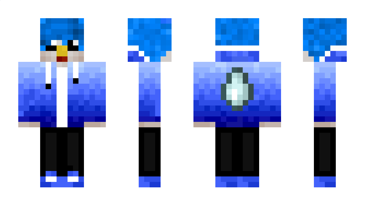 ItsAquaOcean Minecraft Skin