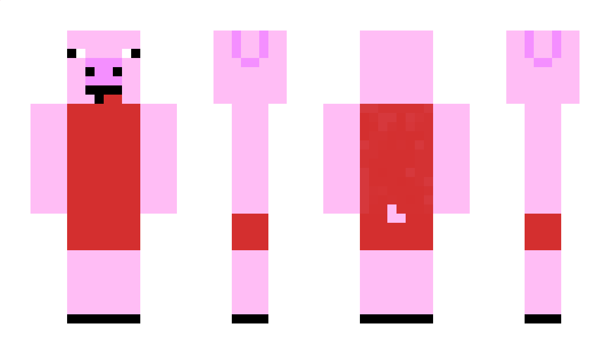 PeppaPiig Minecraft Skin