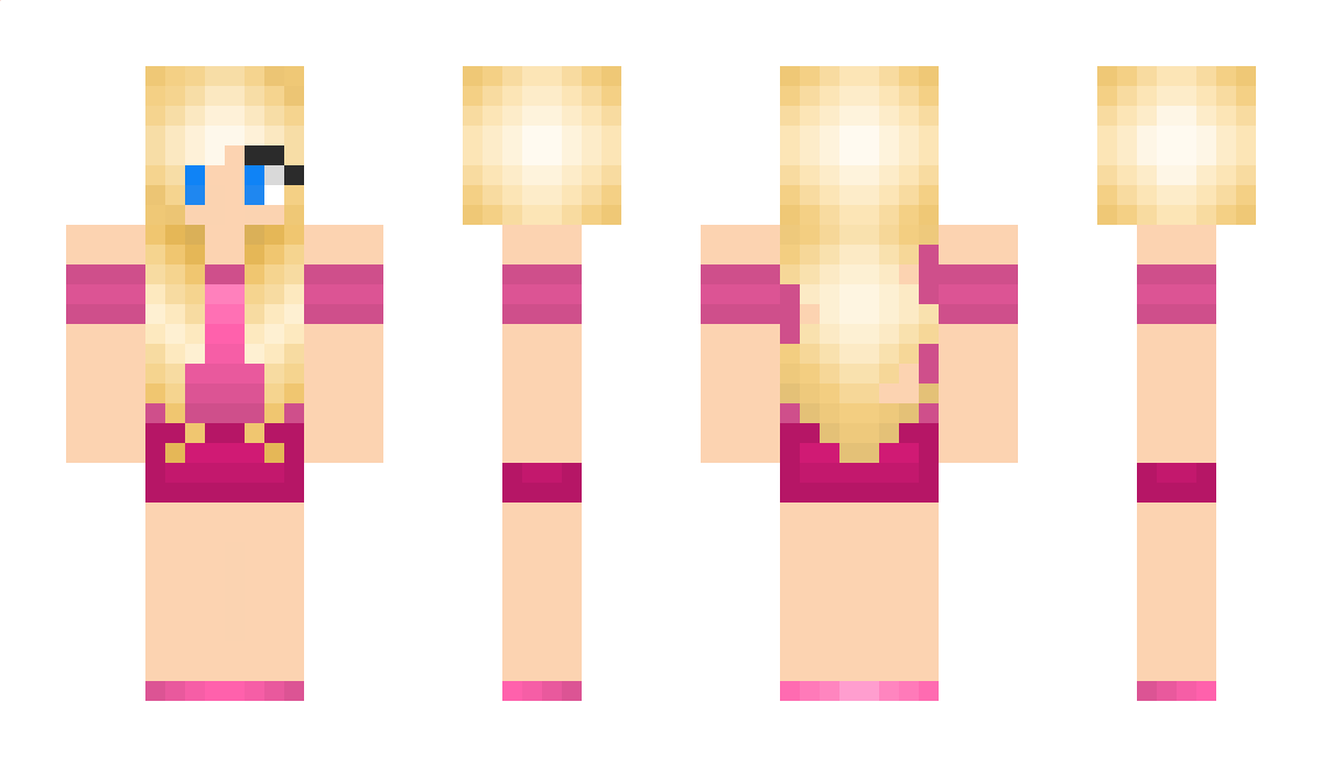 BarbieGirl Minecraft Skin