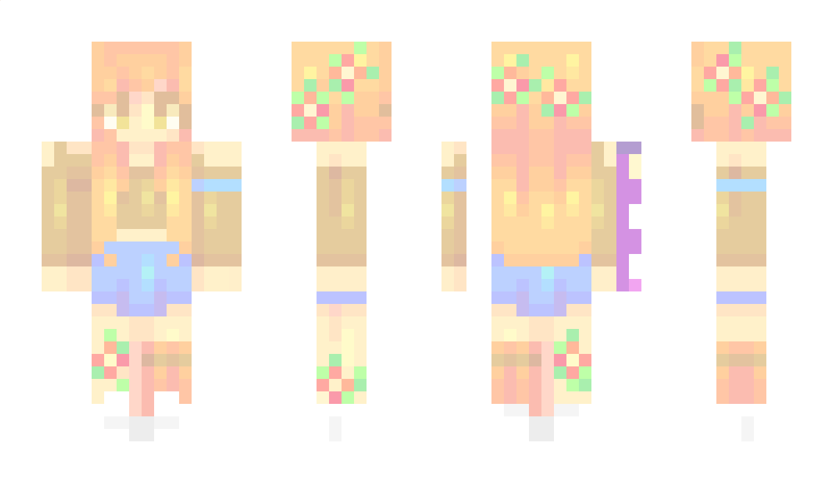 Pastelhaxe Minecraft Skin