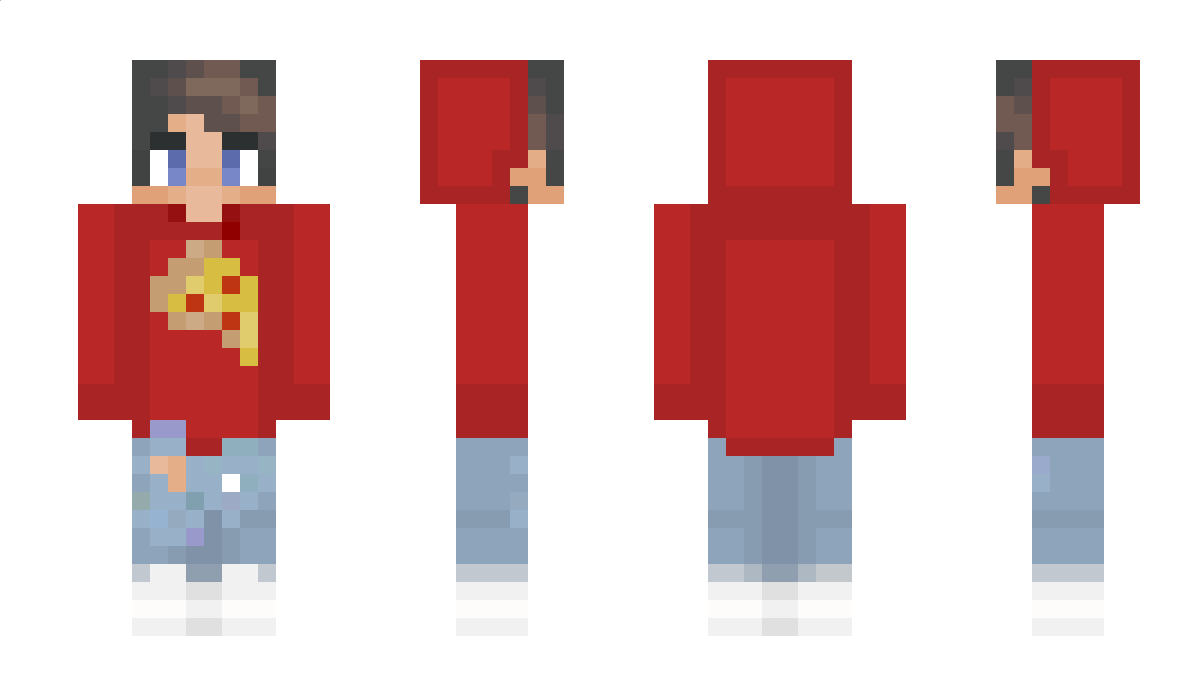 PizzaHere Minecraft Skin