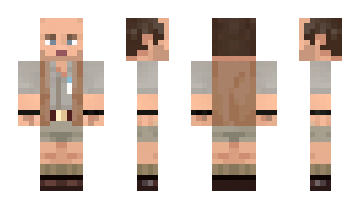 Attenborough Minecraft Skin