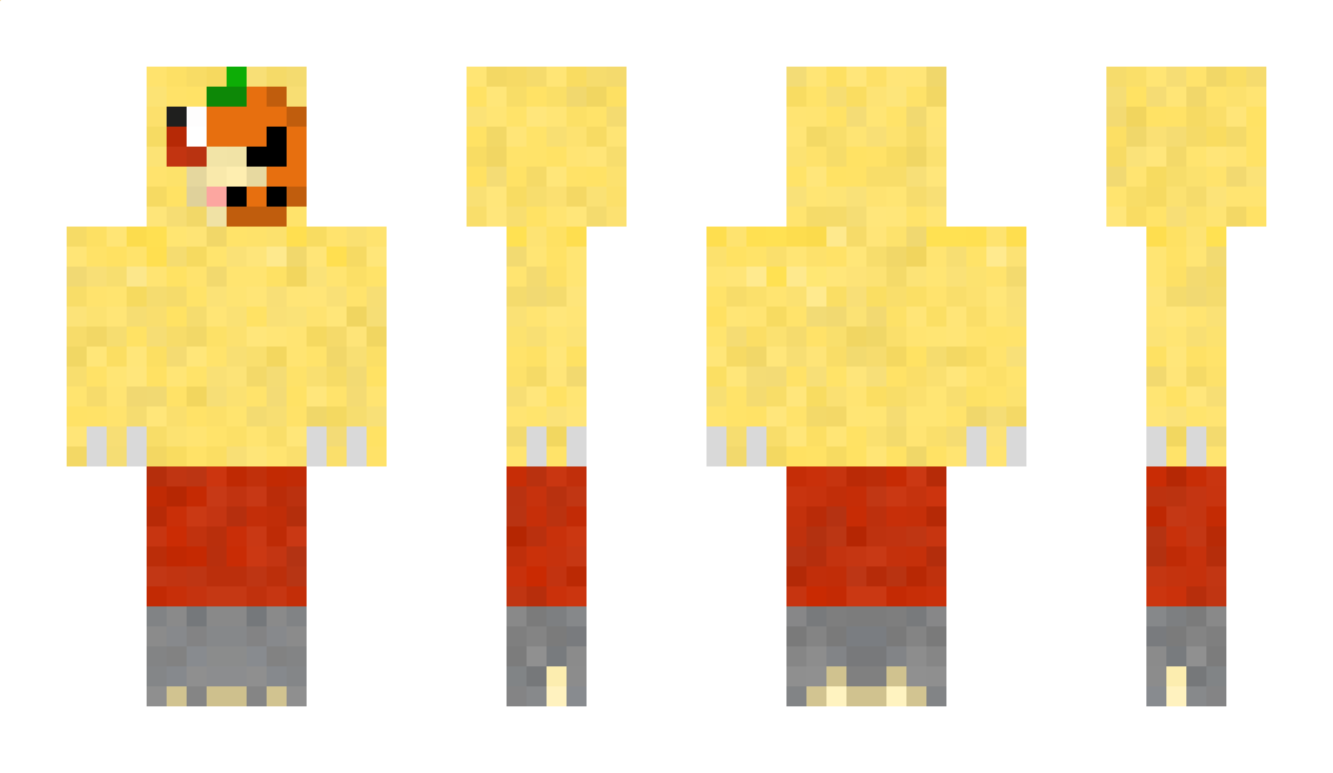 Combusken Minecraft Skin