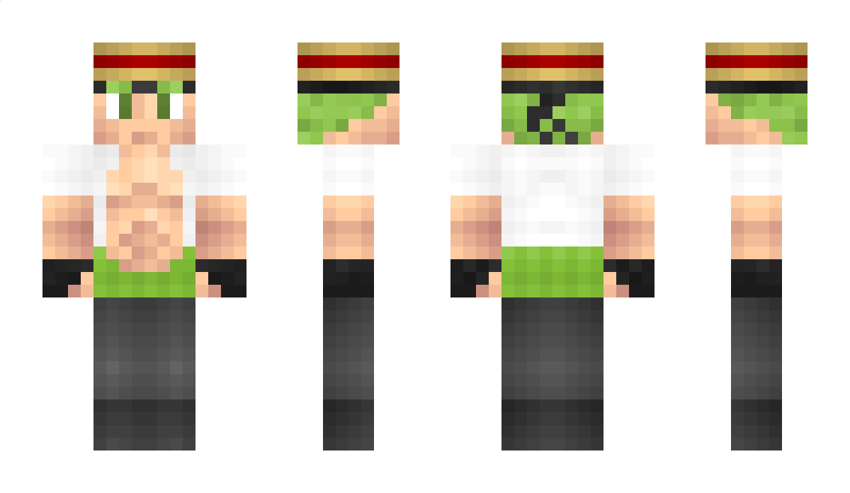 RoronoaDZoro Minecraft Skin