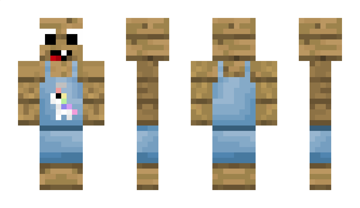 vergessener Minecraft Skin