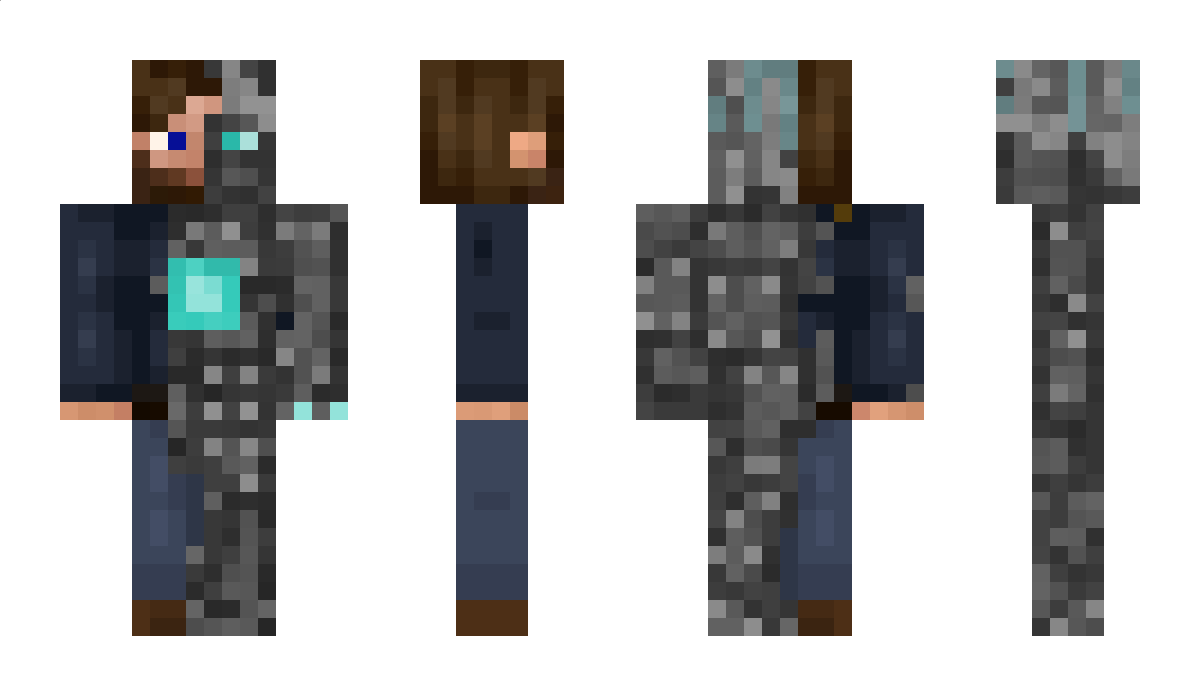 ShadowtheProto Minecraft Skin