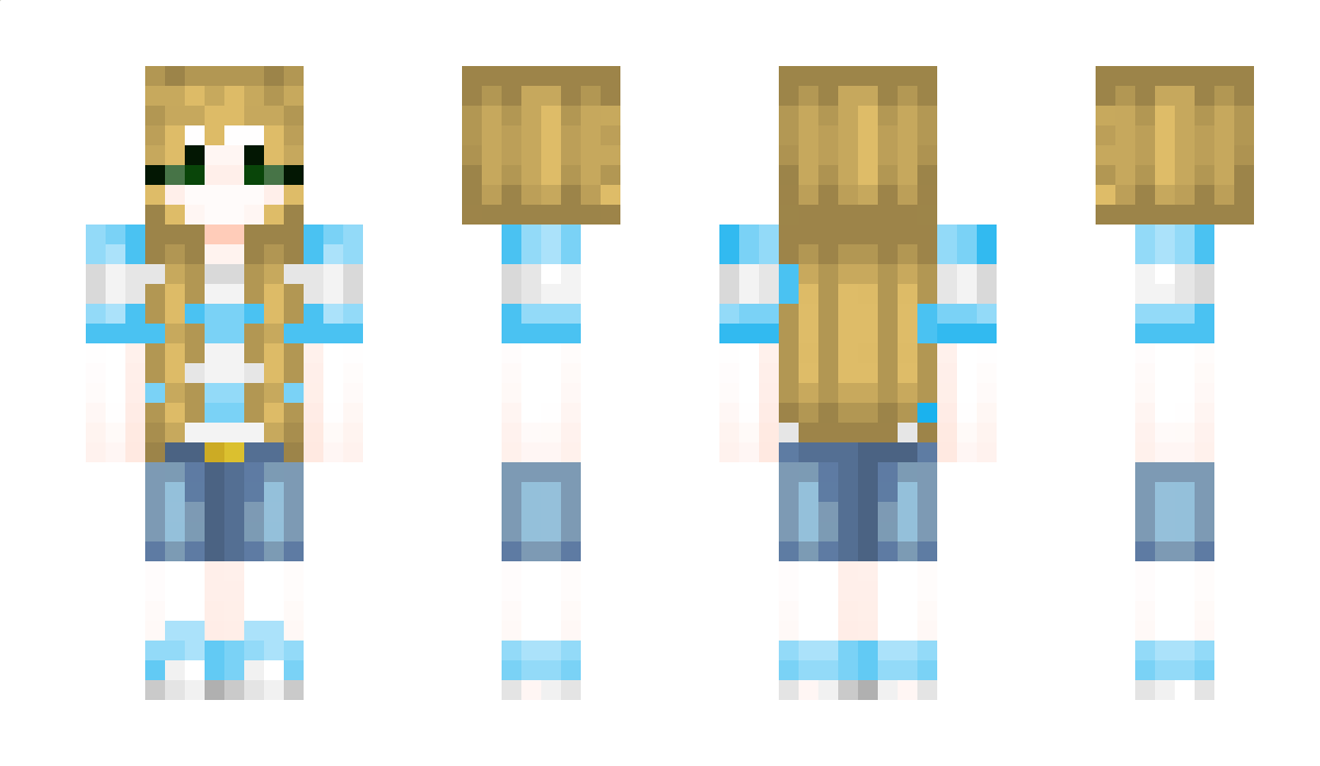 Zelen_F199 Minecraft Skin