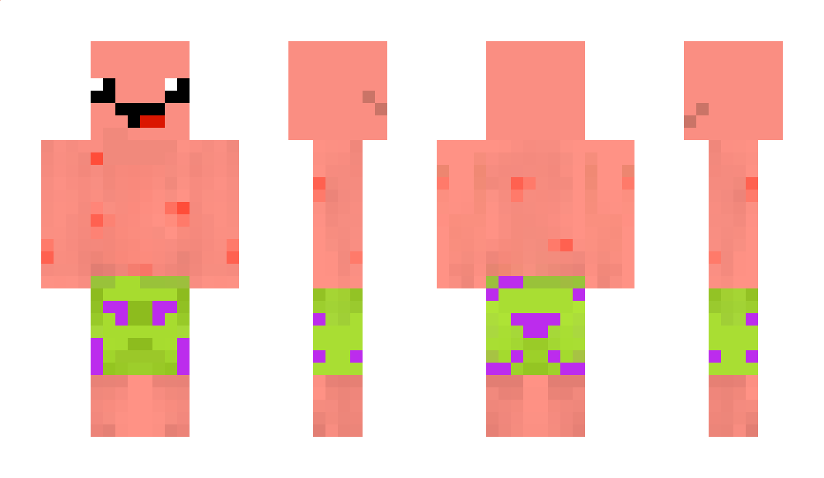 SpongyBob Minecraft Skin