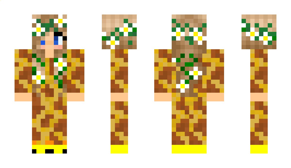 GiraffeQueenUK Minecraft Skin