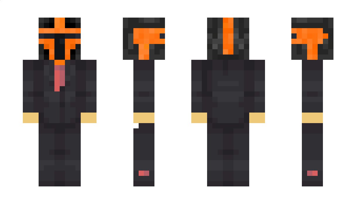 OrangeCreeper1 Minecraft Skin