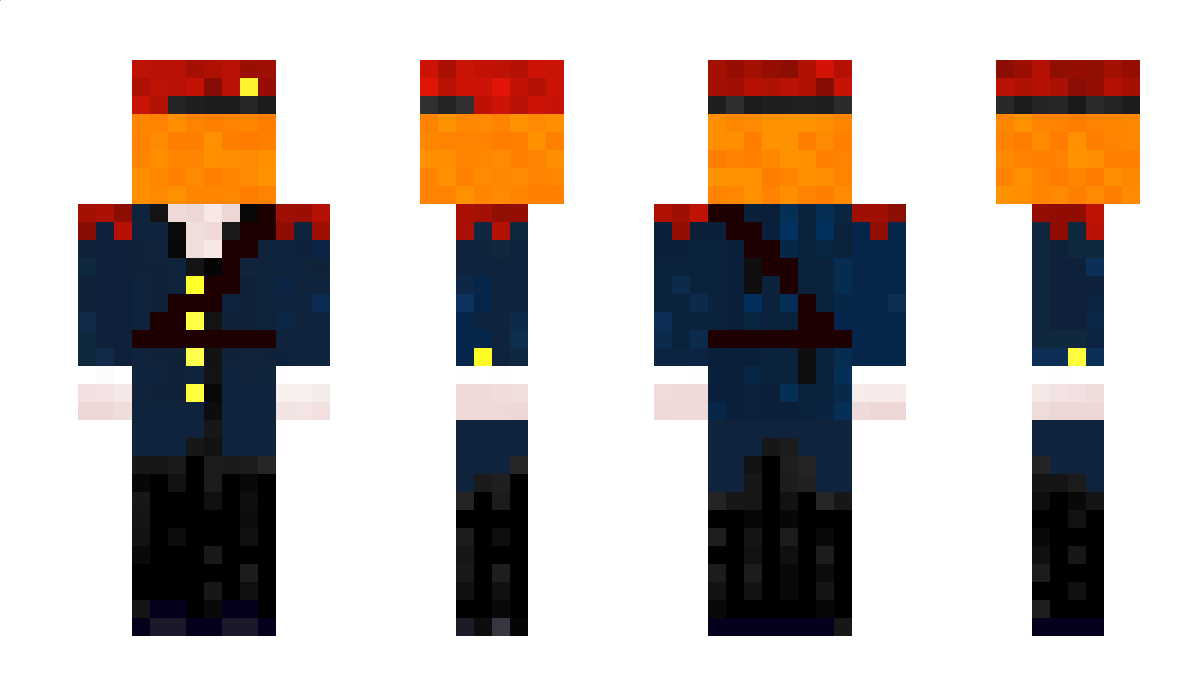 AdmiralAndOrange Minecraft Skin