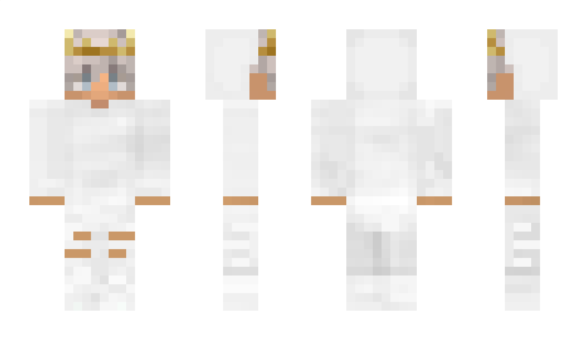 uncurled Minecraft Skin