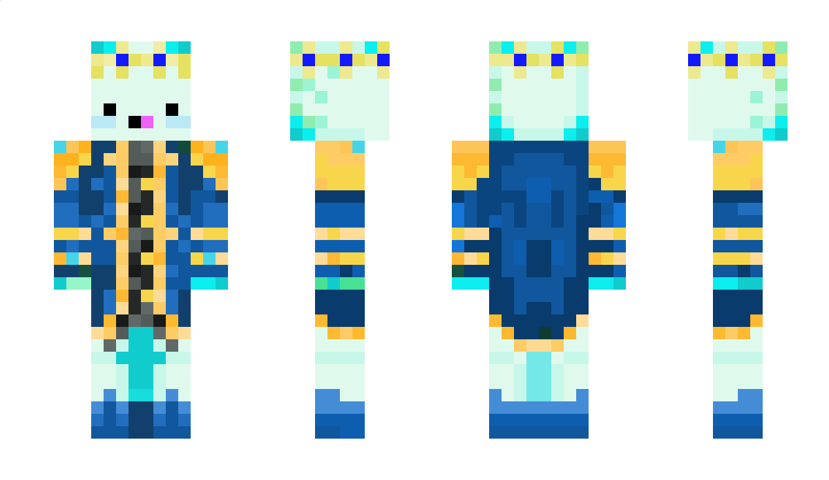 bluecatfour Minecraft Skin