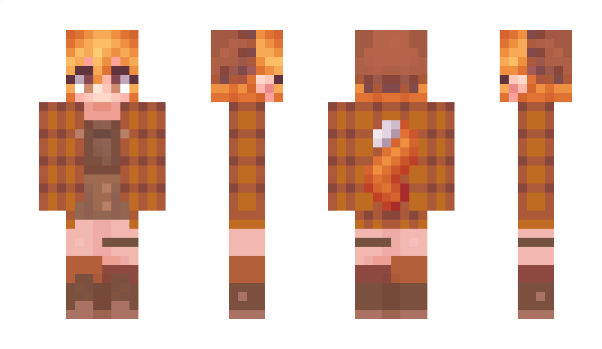 Fox_Girl_Storm Minecraft Skin