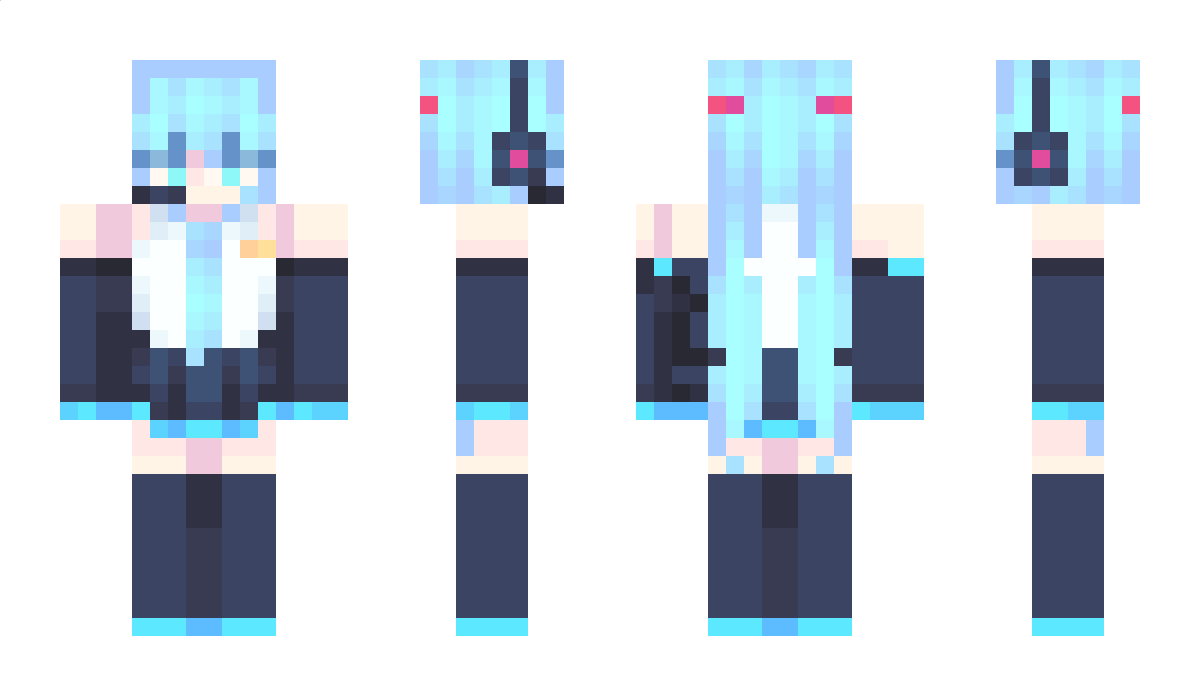 PrettyEgirl Minecraft Skin