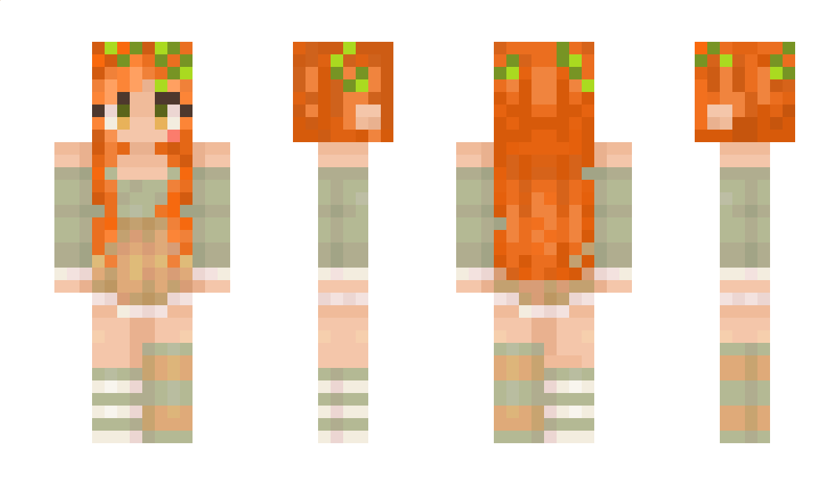 pumpkinely Minecraft Skin