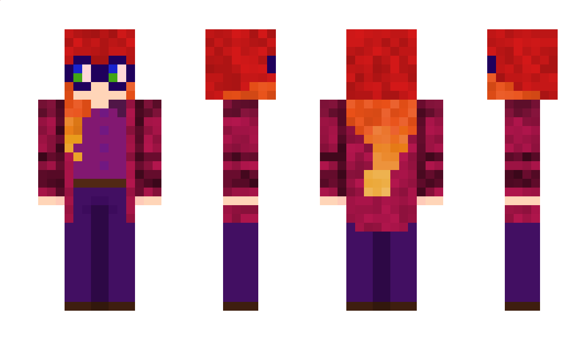 SkyFlamedStorm Minecraft Skin