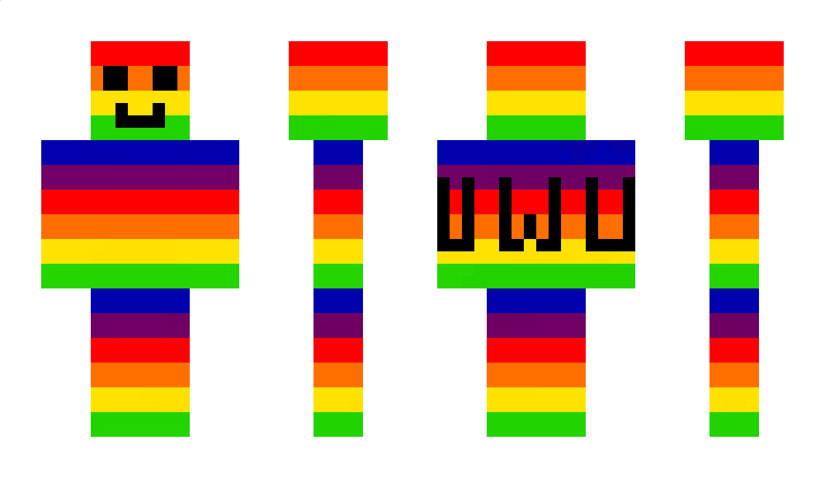 Rainbow100_ Minecraft Skin