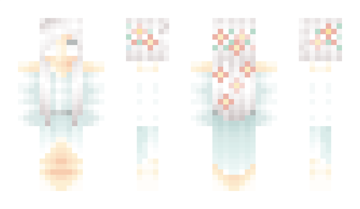 Whitehair Minecraft Skin