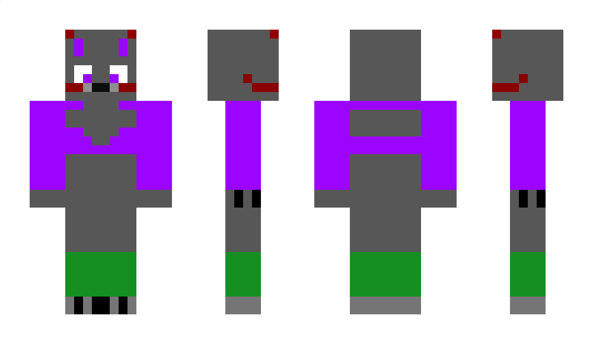 DreiLeFomx Minecraft Skin