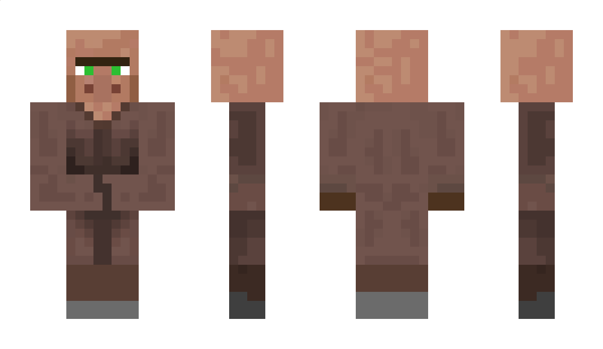 VillagerMC Minecraft Skin