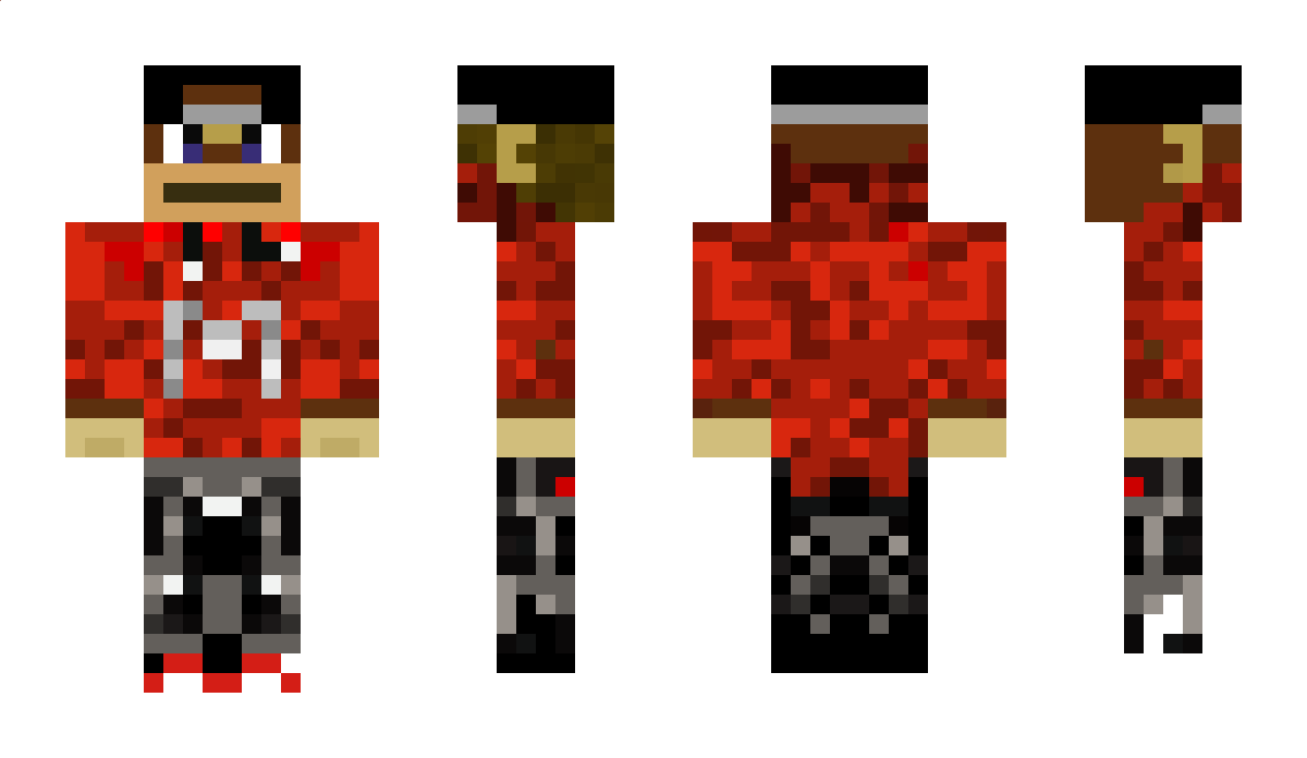 RedMonkey Minecraft Skin