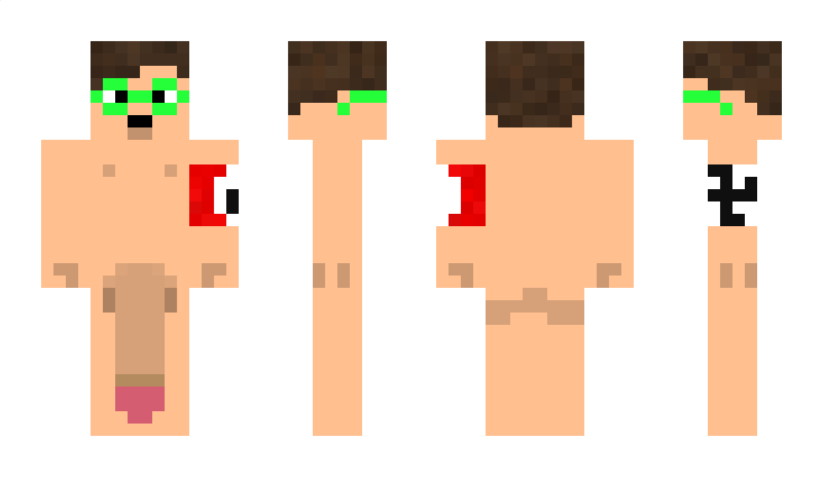 Hitlair Minecraft Skin