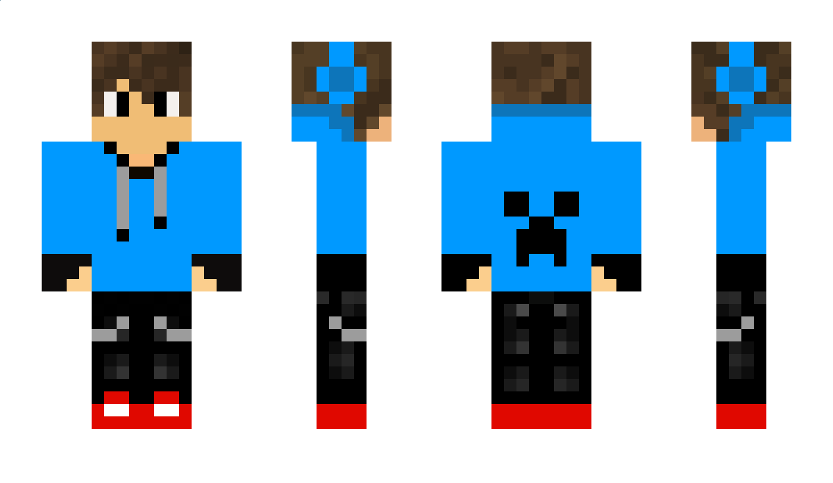 theweirdgamer Minecraft Skin